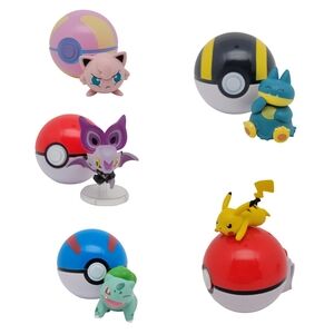 Nintendo Pokémon Clip N' Go Battle Figures & Poke Balls﻿